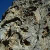 Tafoni auf Korsika 2012 - tolle Griffe;-)