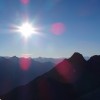Sonnenstrahlen von Lagginhorn