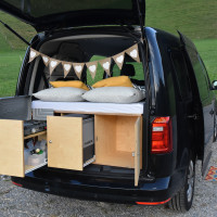 Foto 1 - ZU VERKAUFEN VW Caddy Maxi 4x4 zum Camper ausgebaut