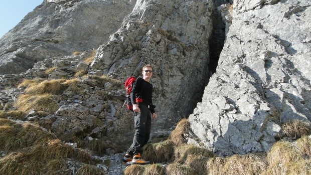 Einstieg zum Klettersteig