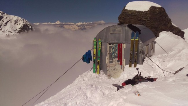 Fruehling 16 Fletschhorn Biwak