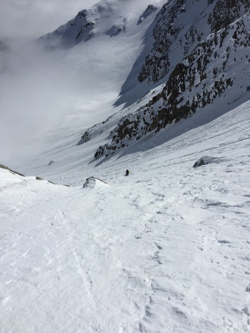 Fruehling 16 Fletschhorn Nordwand