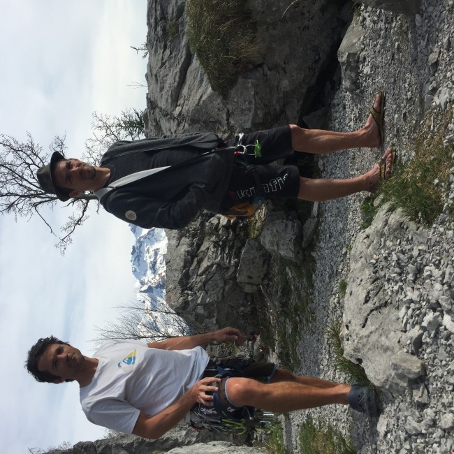 Ibergeregg mit meinem Kletterbuddy und Bro 