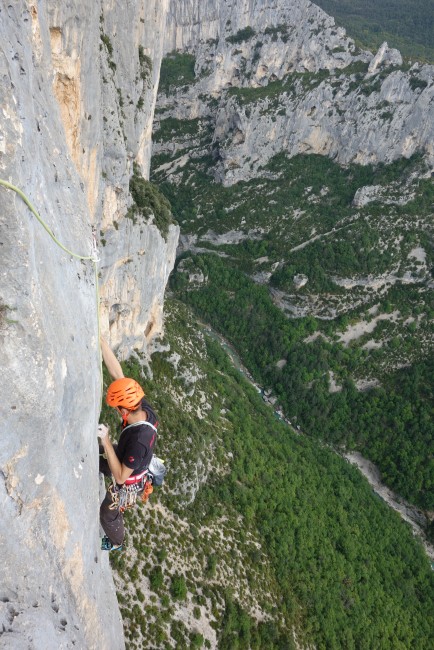 Les deux pieds dans le pas gorge du verdon