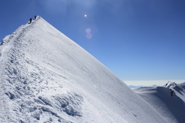 Mont Blanc Gipfelgrat