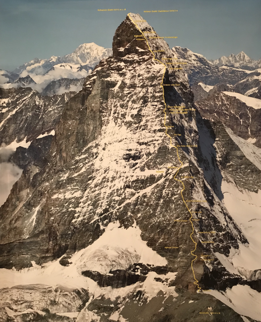 1996 solo am Matterhorn Hoernligrat 