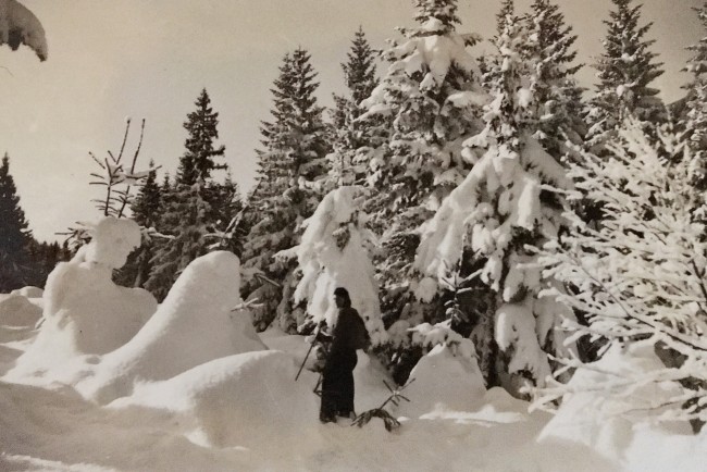 Schneereicher Winter 1941