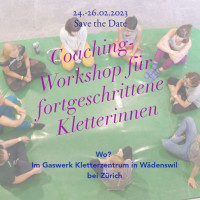Foto 1 - Zuerich Waedenswil 24 26 02 23 Coaching Workshop fuer fortgeschrittene Kletterinnen